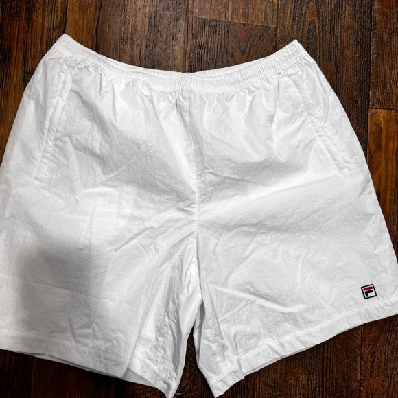 BRAND NEW FILA x Hailey White Shorts - Picture 1 of 6